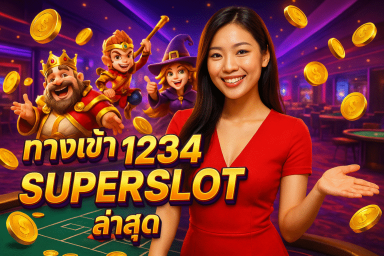 ทางเข้า 1234 SUPERSLOT ล่าสุด