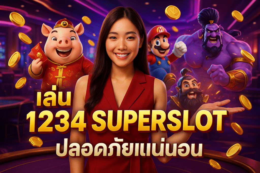 เล่น 1234 SUPERSLOT ปลอดภัยแน่นอน