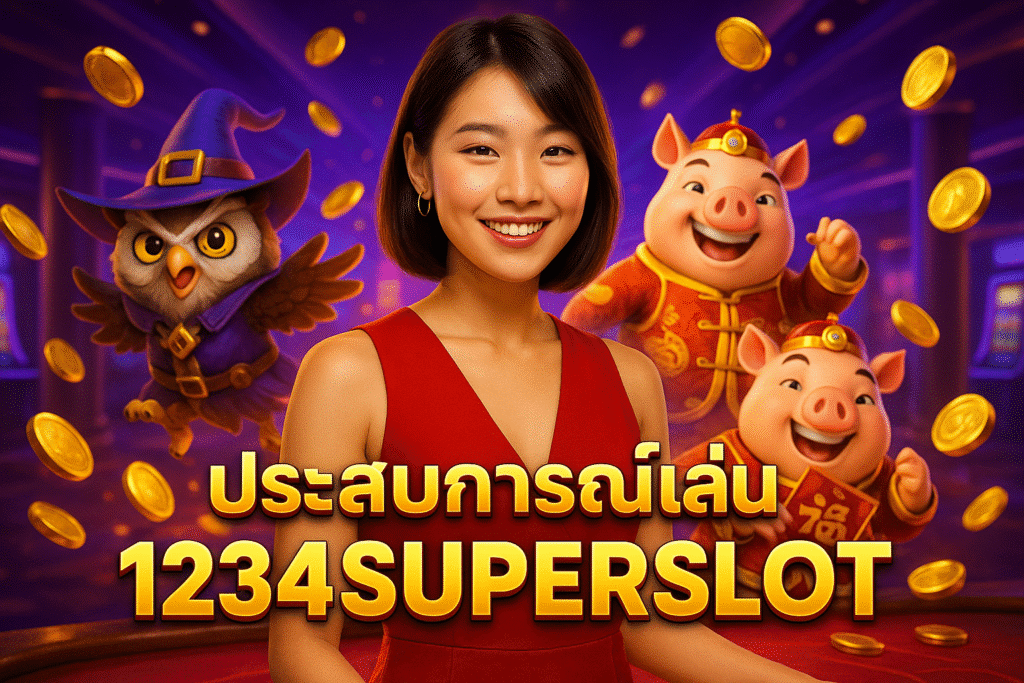 ประสบการณ์เล่น 1234 SUPERSLOT