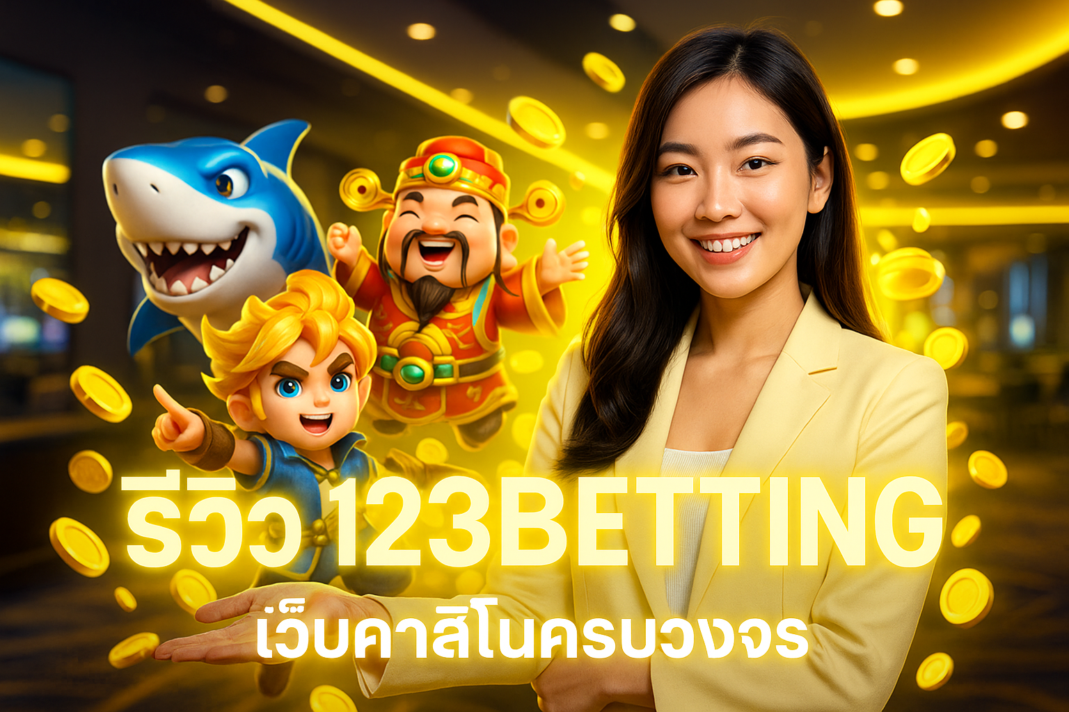 รีวิว 123BETTING เว็บคาสิโนครบวงจร